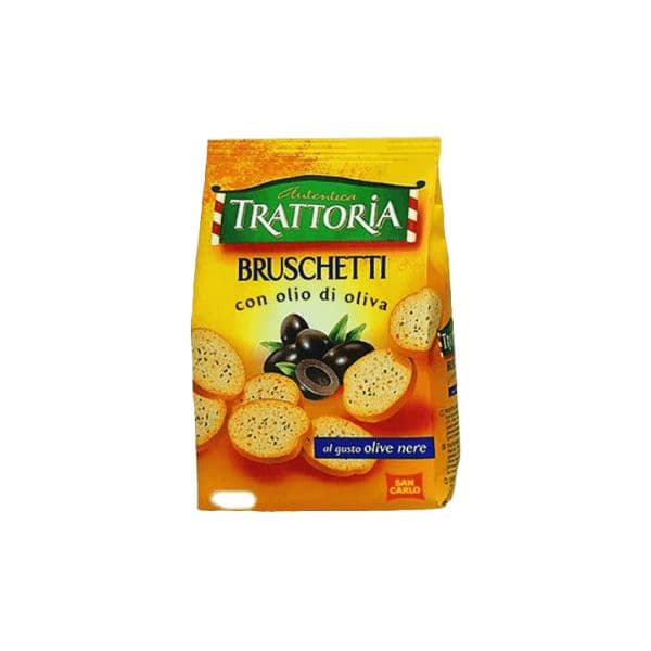 Bruschetti Olive Nere con Olio di Oliva (50 g)