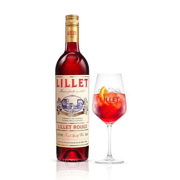 Calice Lillet Rouge French Aperitif 