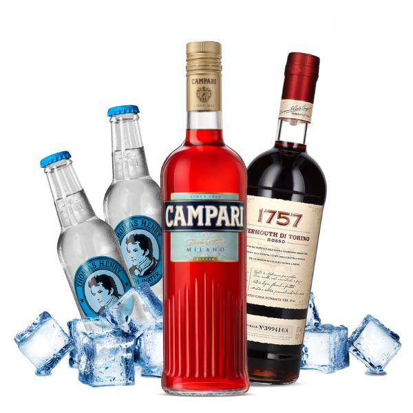 Campari Americano Cocktail Kit - per 10 persone