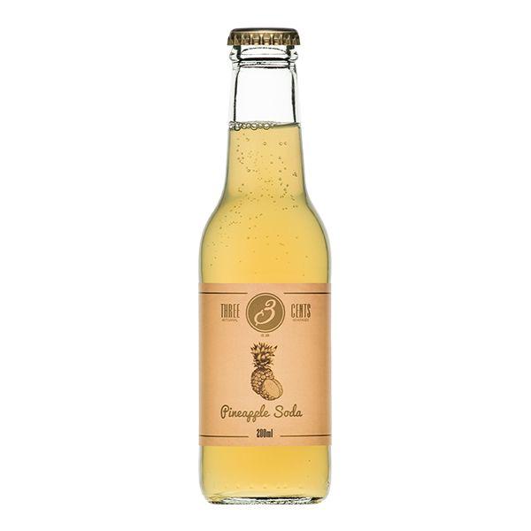 Three Cents Pineapple Soda (20 cl)