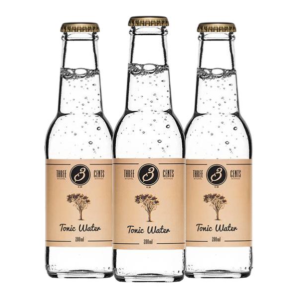 Three Cents Tonic Water (20 cl) 3 pezzi