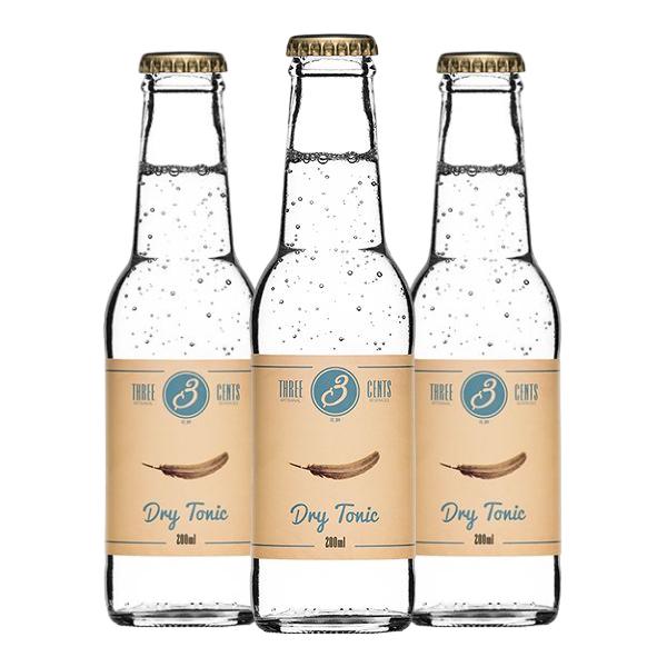 Three Cents Dry Tonic (20 cl) 3 pezzi