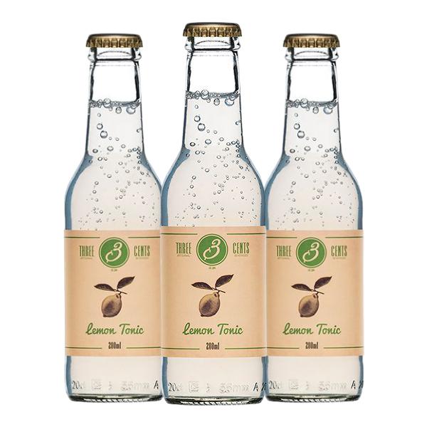 Three Cents Lemon Tonic (20 cl) 3 pezzi