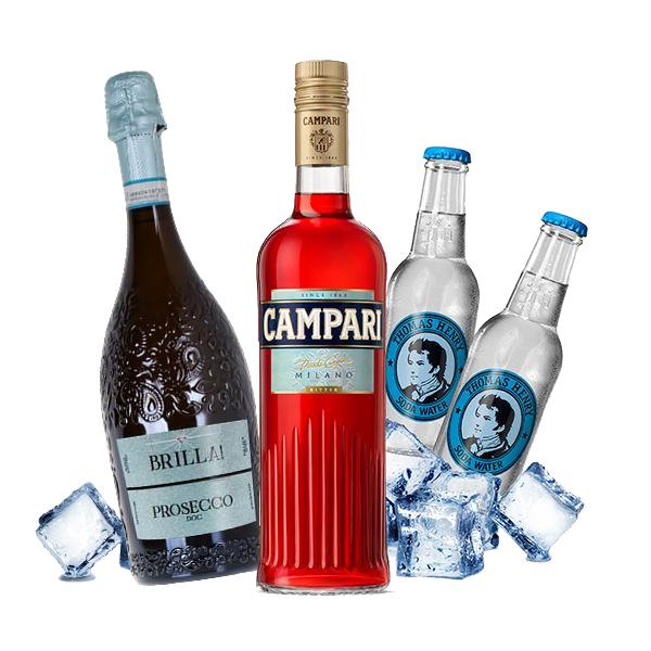 Campari Spritz Cocktail Kit - per 10 persone