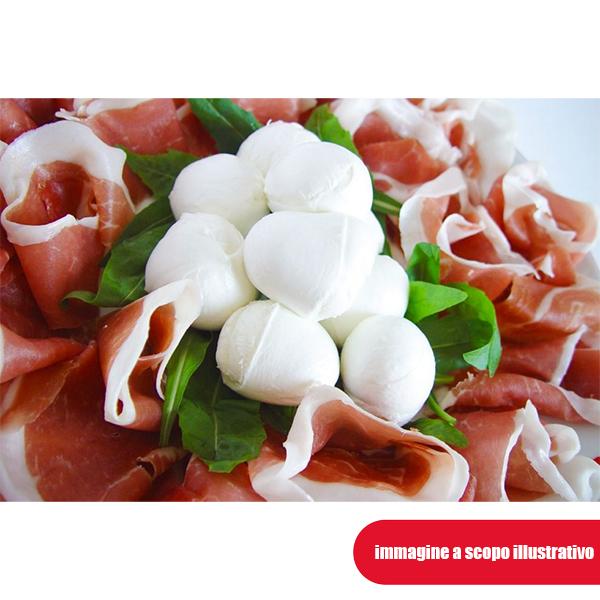 Crudo di Parma DOP 24 mesi e Bufala DOP