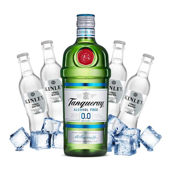 Tanqueray 0.0 Gin Tonic Analcolico - Kit per 10 persone