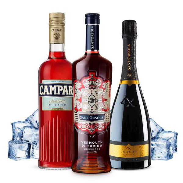 Negroni Sbagliato Cocktail Kit - per 10 persone