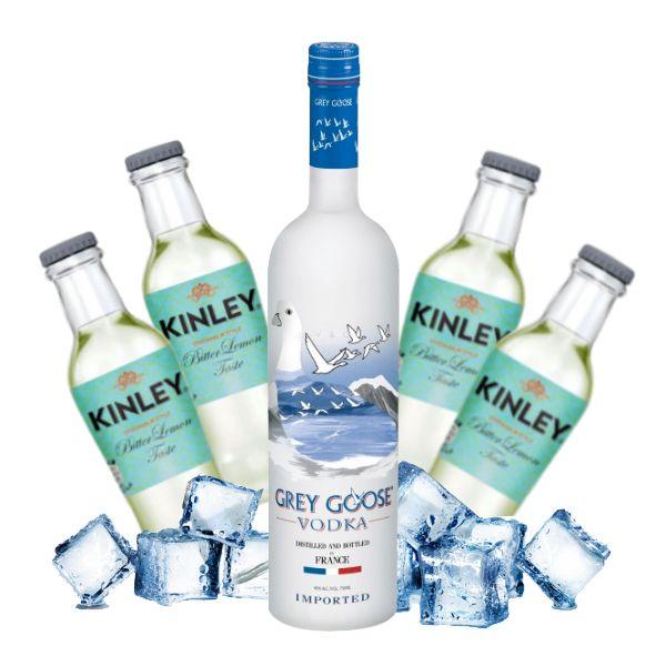 Grey Goose Vodka Lemon - Kit per 10 persone