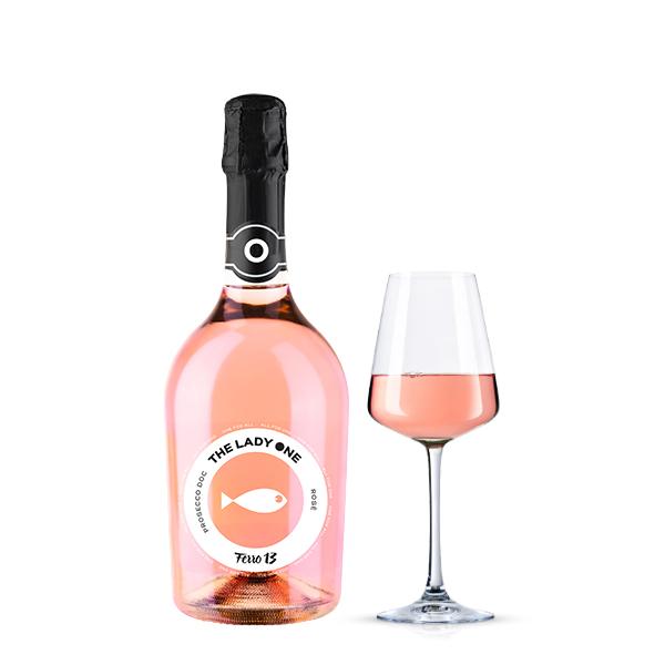 Prosecco DOC Rosé Millesimato Brut The Lady One 2022 (12,5 cl)