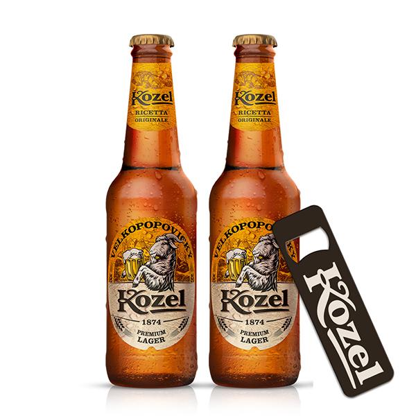 Kit Kozel PremiumLager (33 cl) con apribottiglie in omaggio!