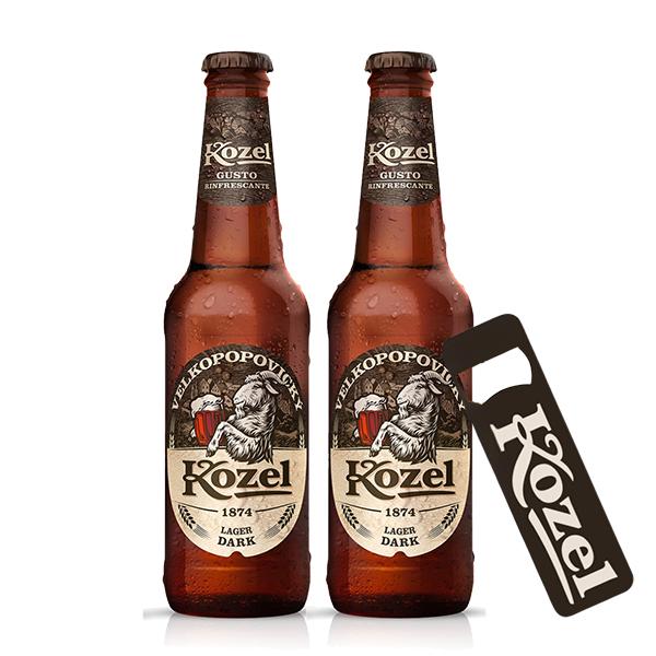 Kit Kozel Dark (33 cl) con apribottiglie in omaggio!